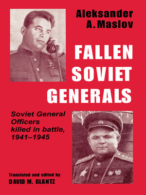 cover image of Fallen Soviet Generals